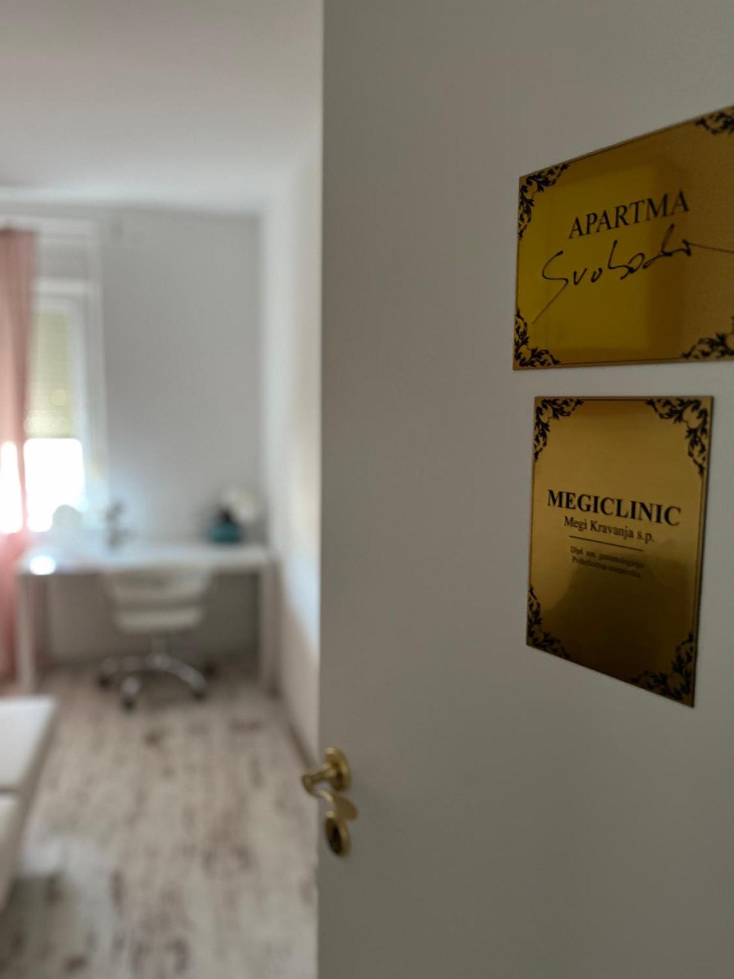 Hisa Megiclinic - Apartments & Healing Center Kobarid Eksteriør billede